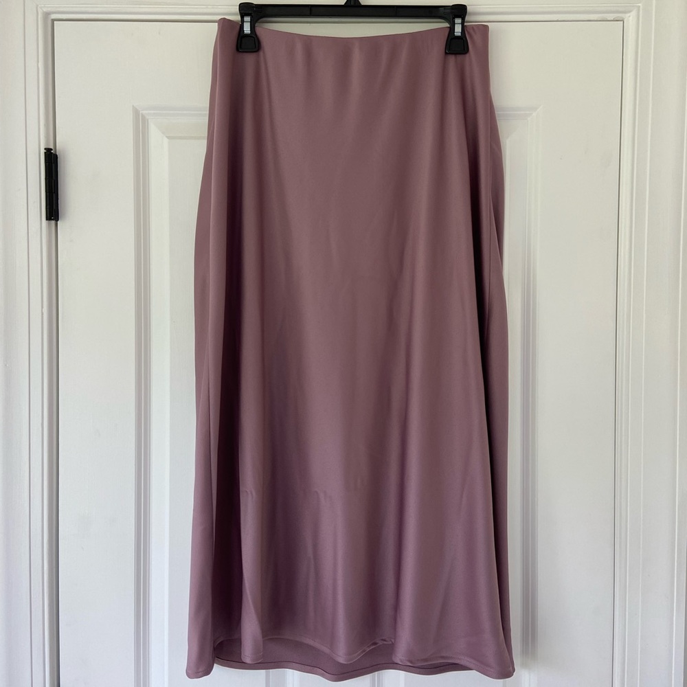 A New Day Lavender Slip Skirt